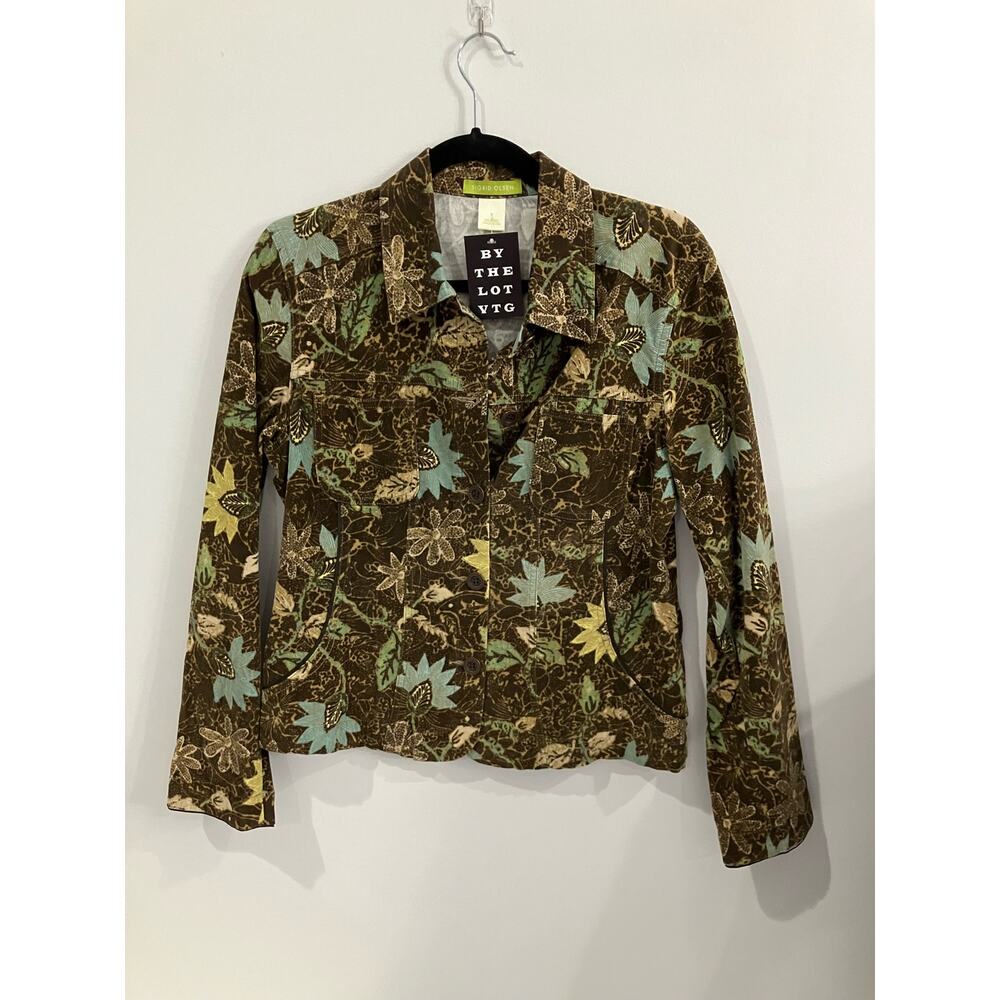 Sigrid Olsen Button Down Shirt Size 8 - image 1